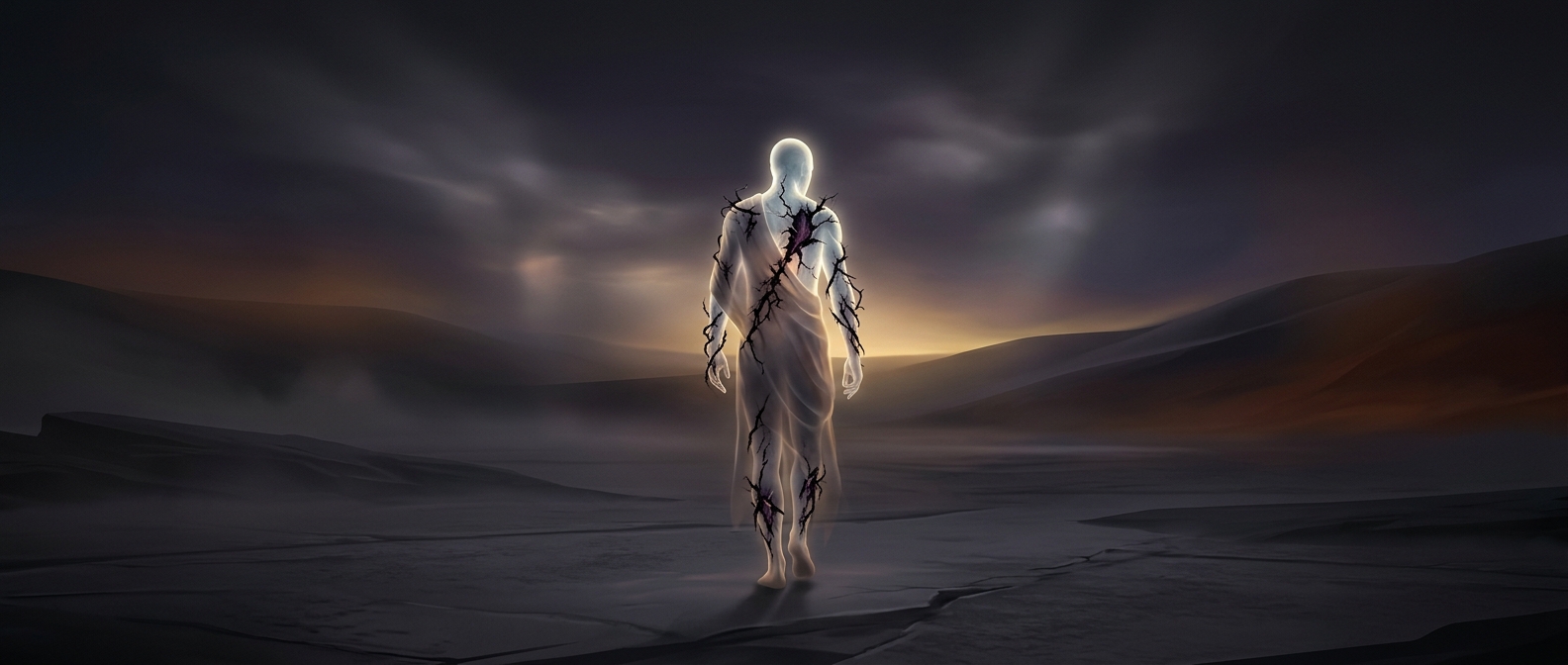 Macarian homilies claim the soul is heavily scarred by sin