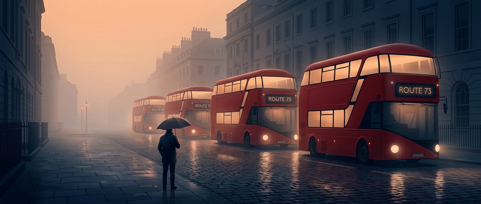 Why London buses are told to wait