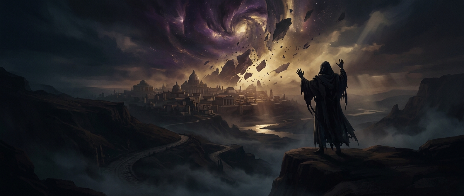 Apocalyptic mysticism focuses entirely on the world ending