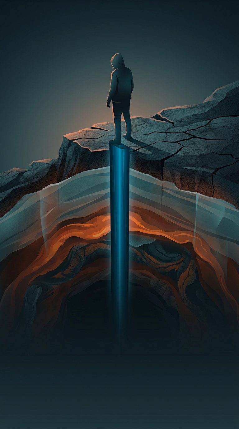 If you magically drill a hole straight down through the center of the Earth from your current location, what will you almost certainly hit?