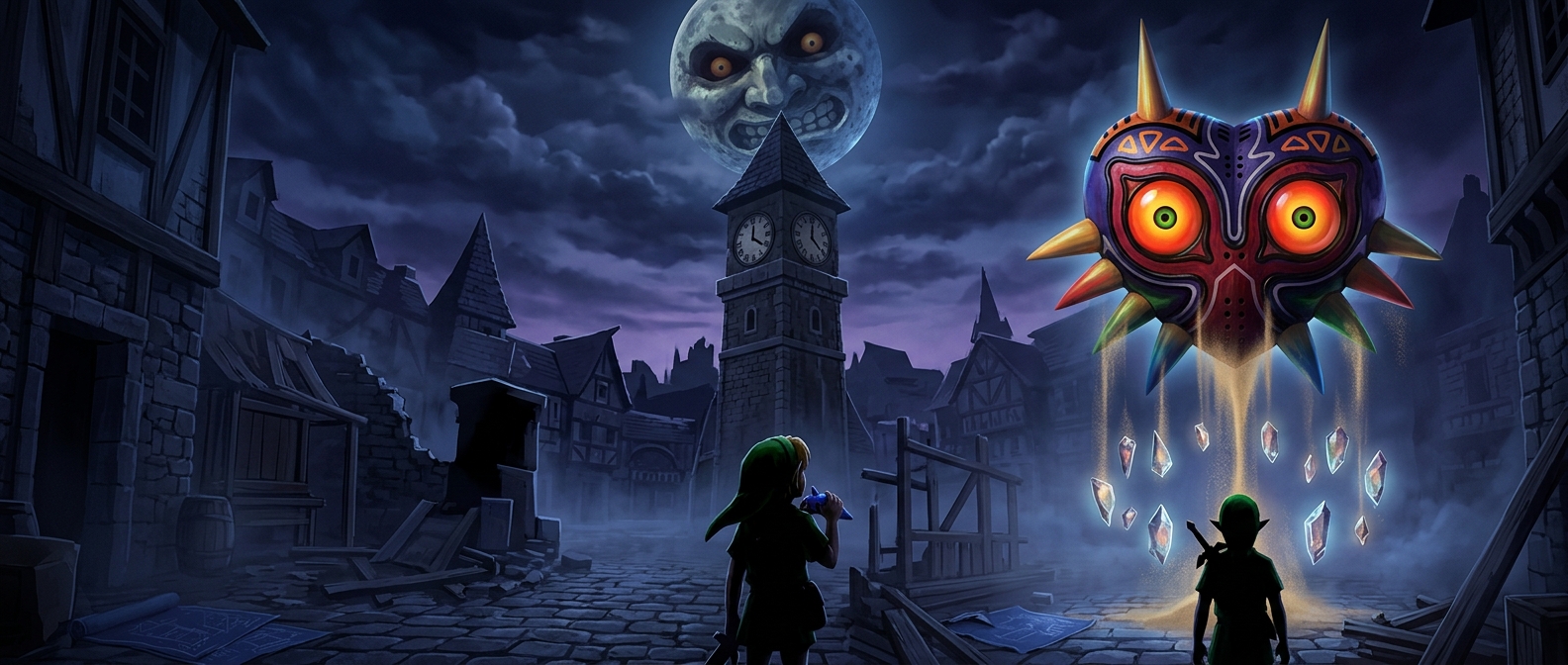 Majora's Mask была создана ровно за двенадцать месяцев