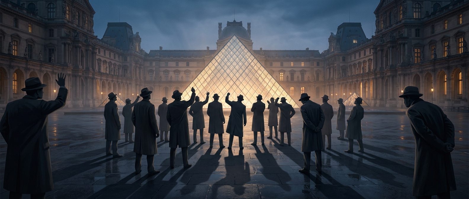 The Louvre pyramid was once hated by Parisians