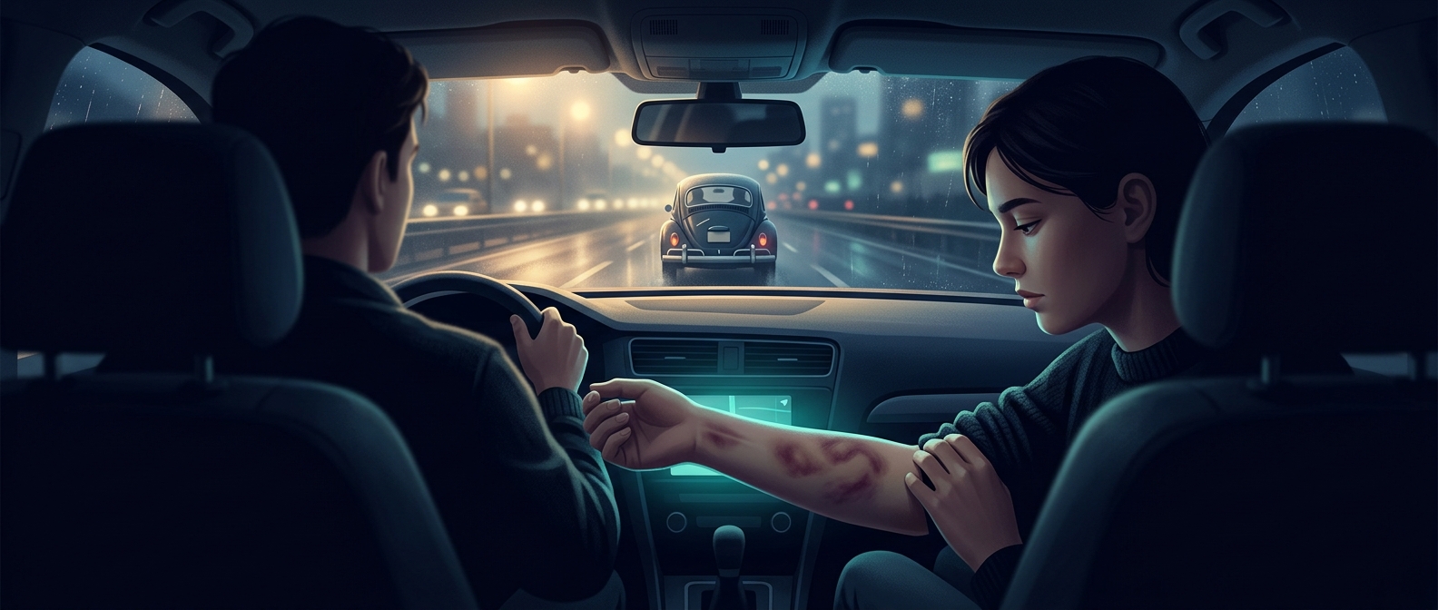 Punch buggy leads to unnecessary subdermal bruising