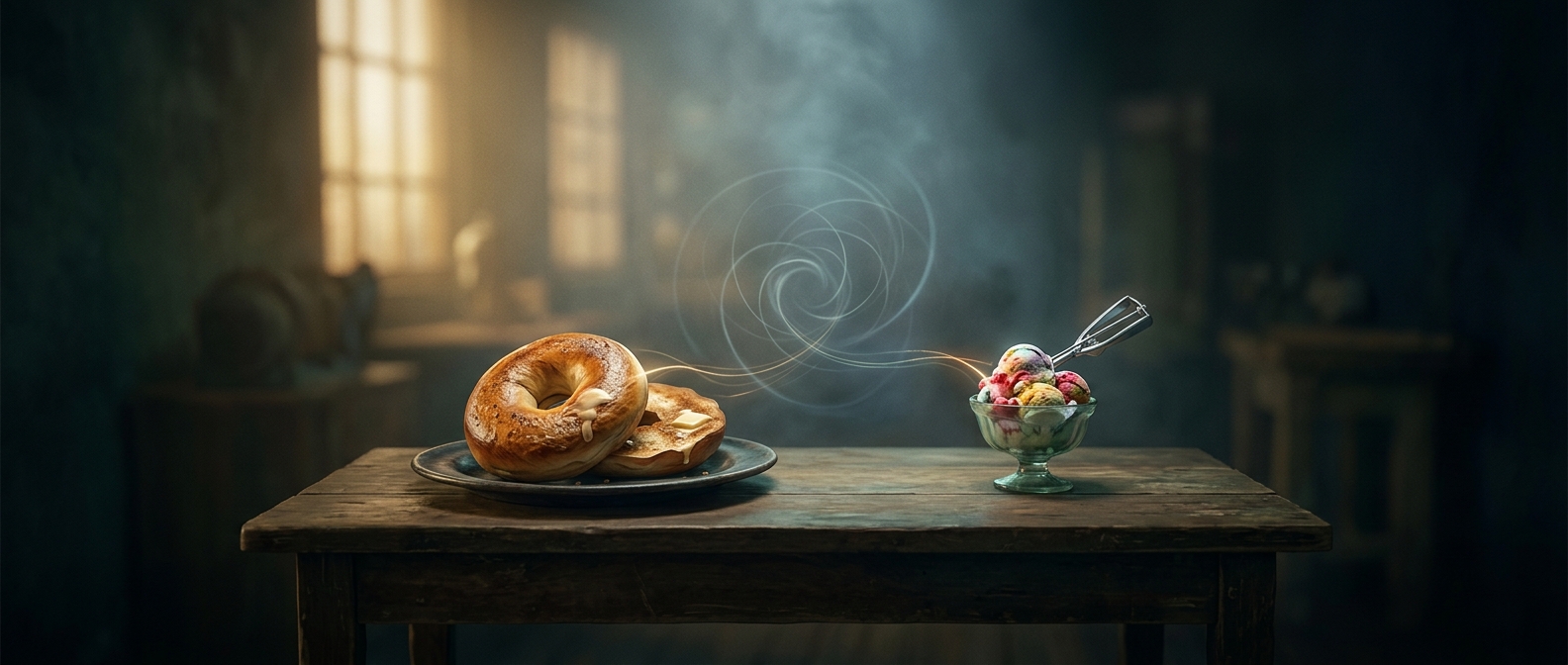 Ben and Jerry planned a bagel company first