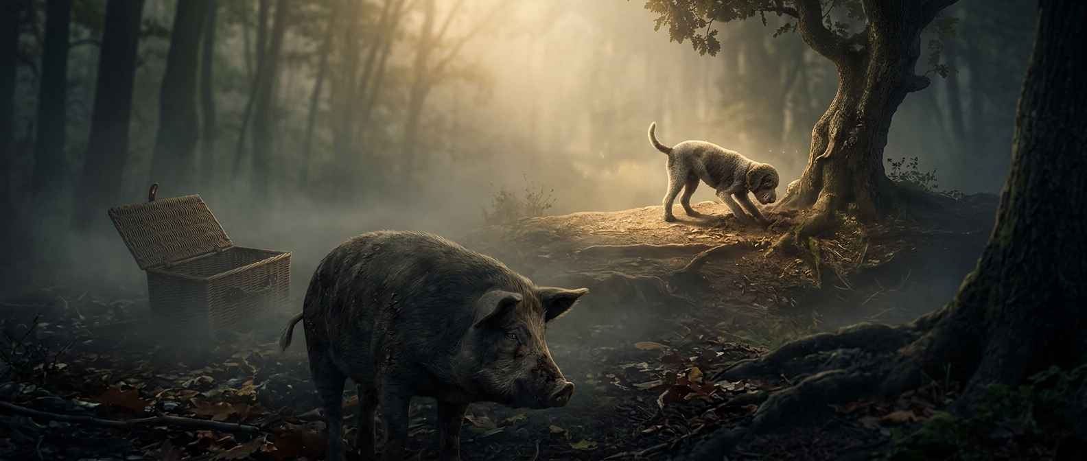 Why truffle hunters switched from pigs to dogs