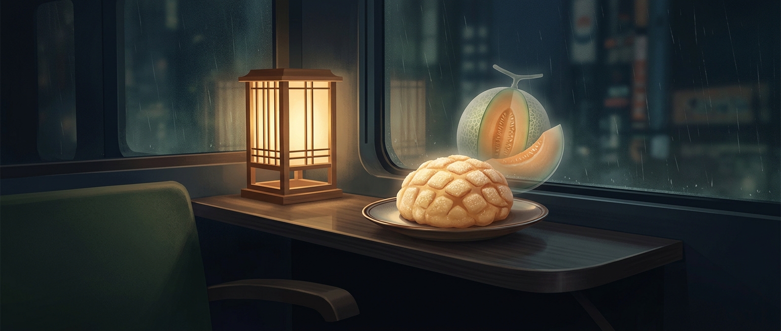 Japanese melonpan contains no melon