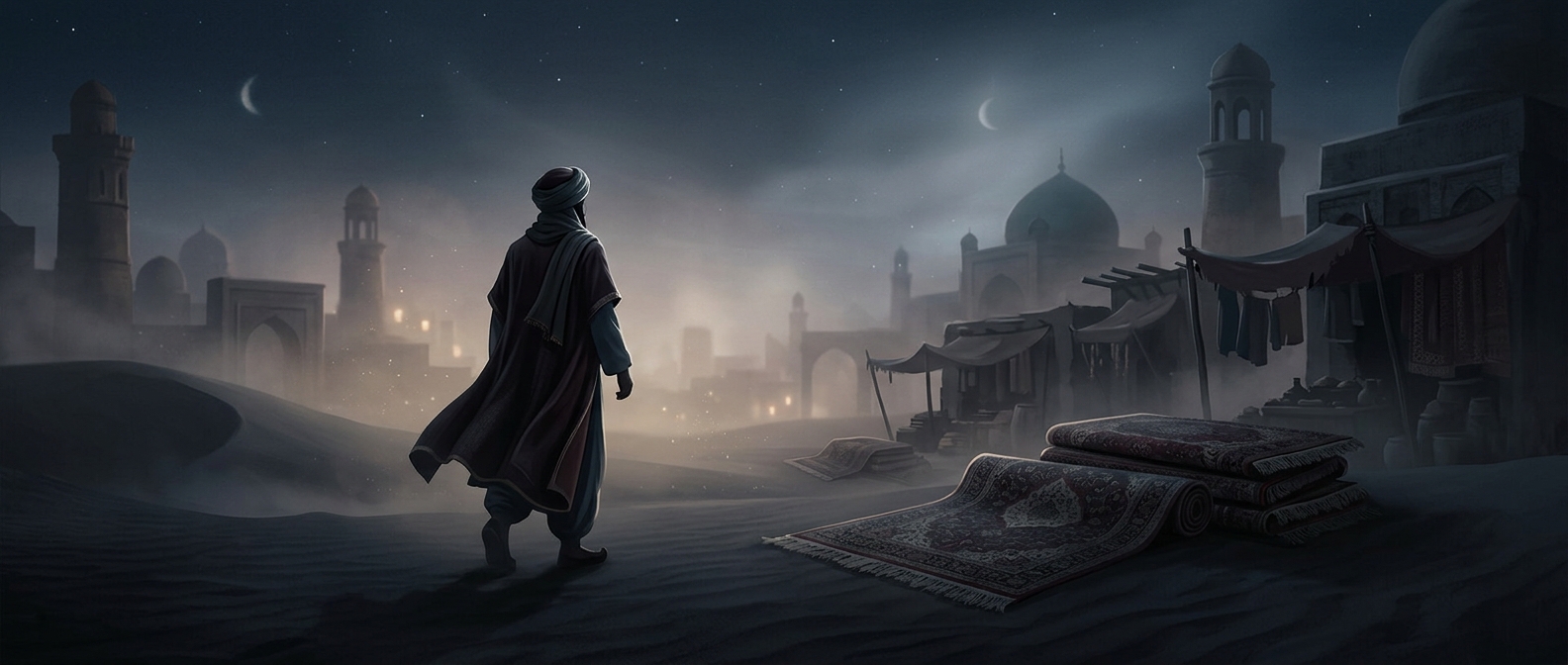 Aladdin never rode a flying carpet in original texts