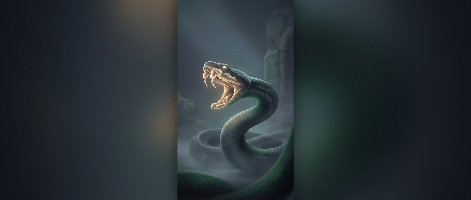 Why vipers’ fangs fold back into their mouths