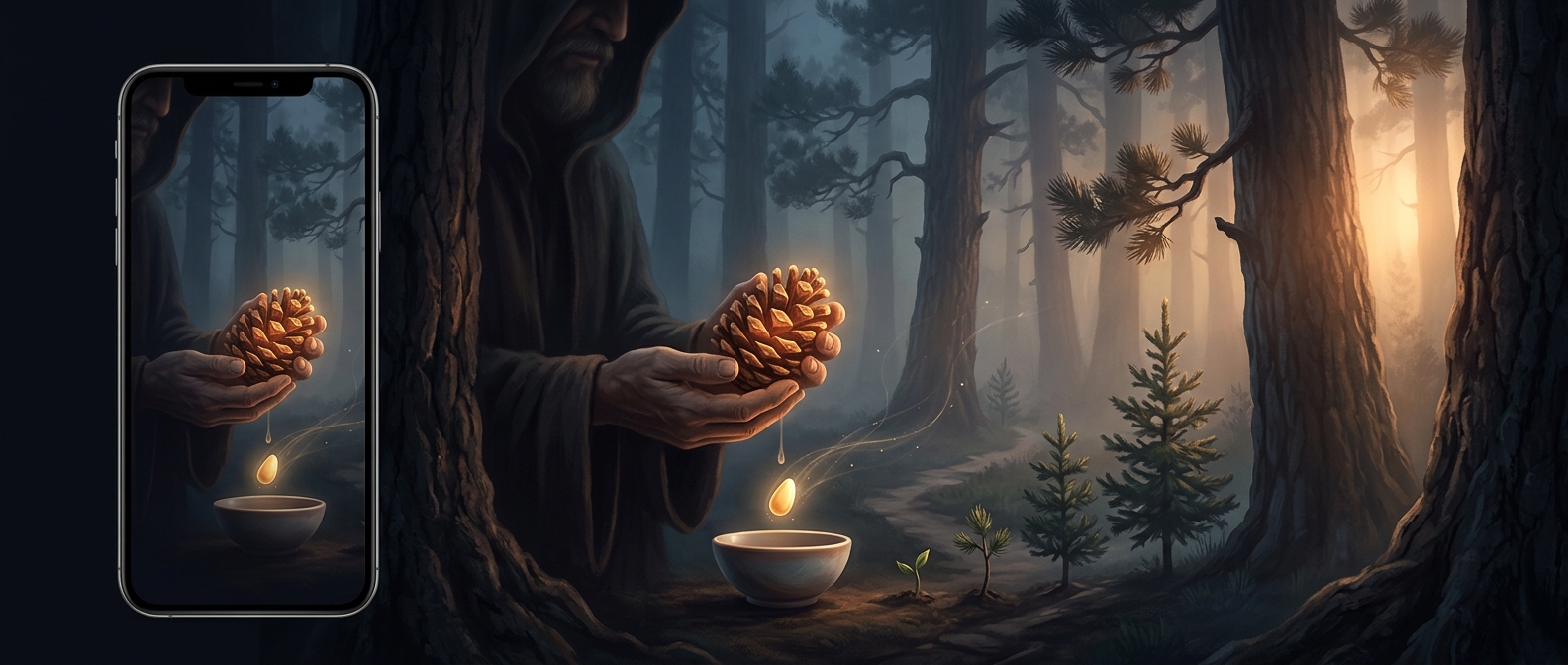 Why some pine trees take decades to make seeds