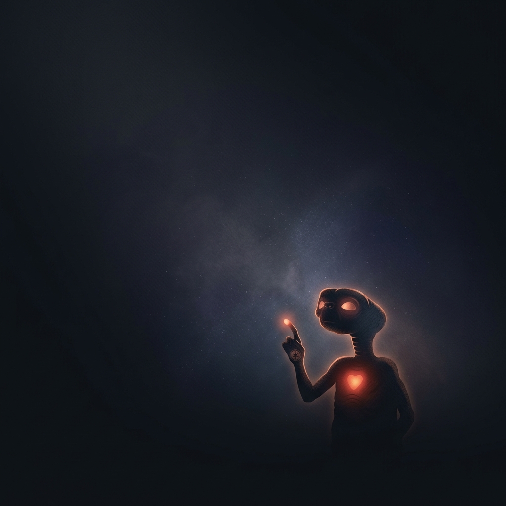E.T. may belong in the Star Wars universe