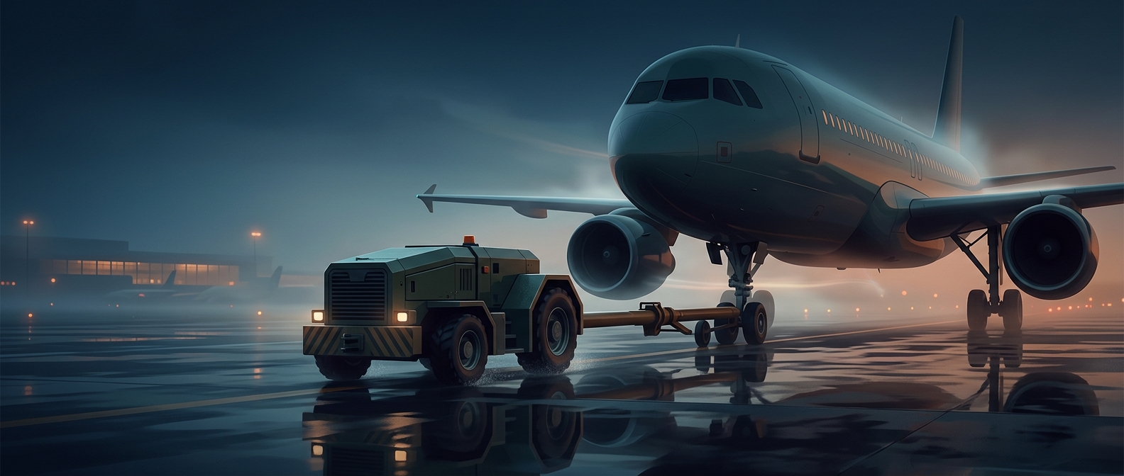 The robot tug that taxis planes with engines off
