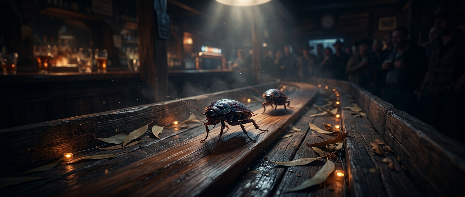 Brisbane holds an annual cockroach race