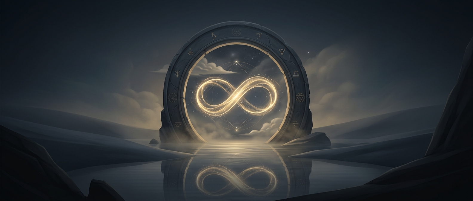 Number eight represents infinite loops