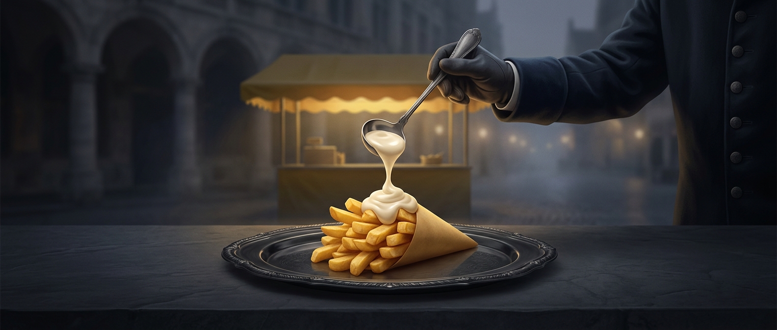 Why Belgians put mayonnaise on their fries