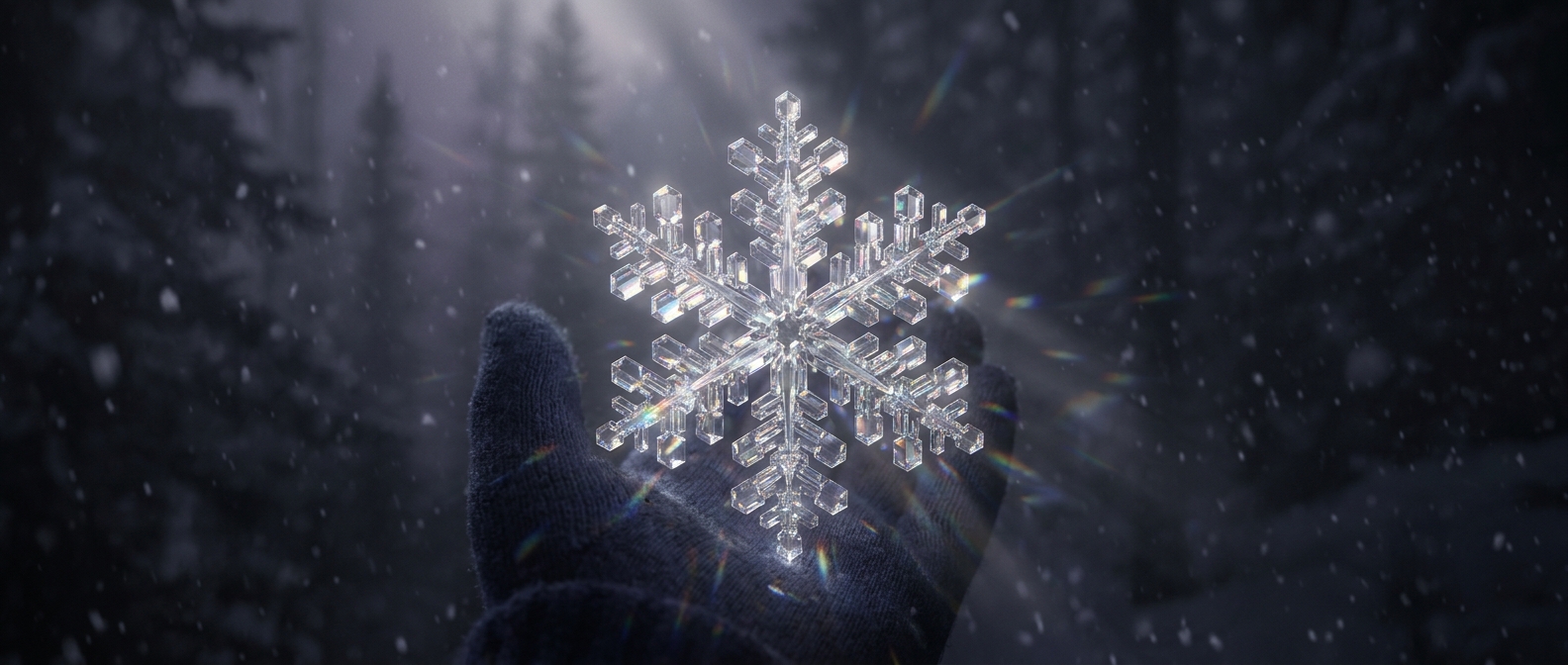 Why snow looks white even though ice is clear