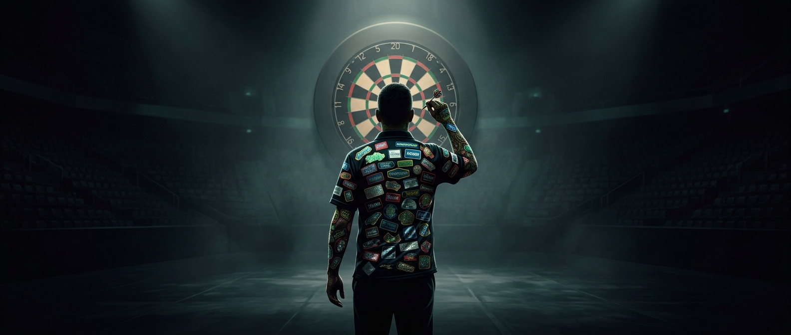 Why pro darts players need sponsors to survive