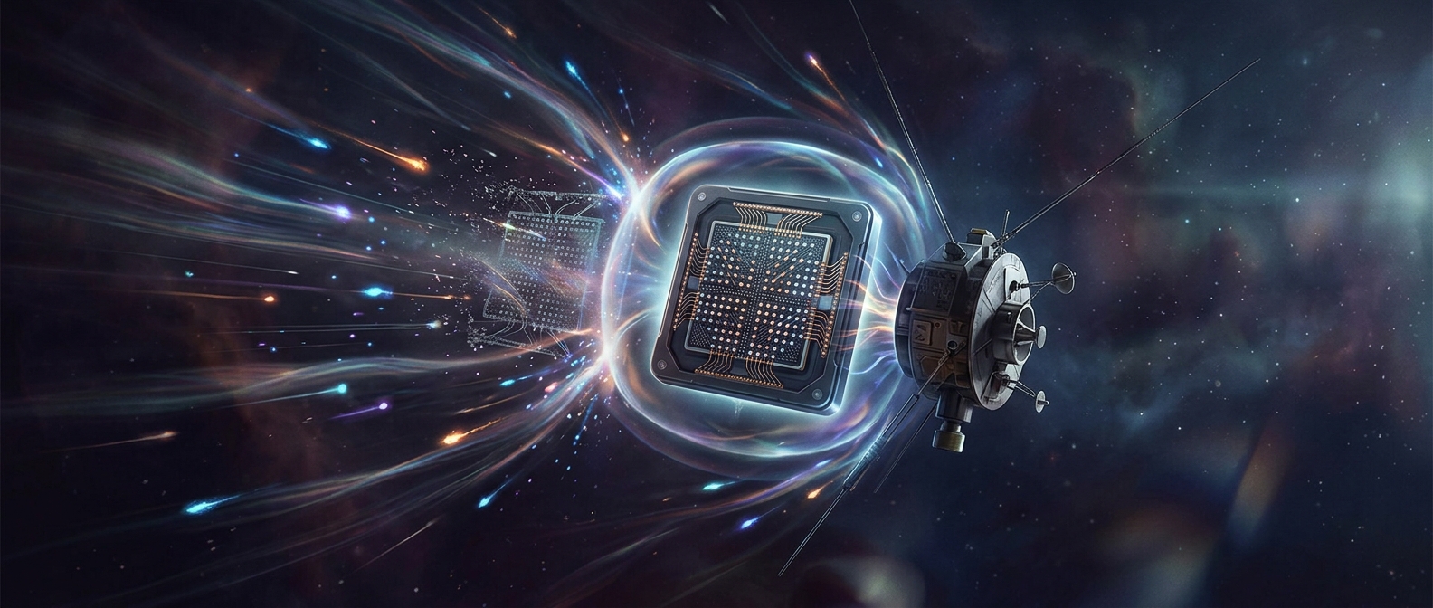 How spacecraft memory survives cosmic rays