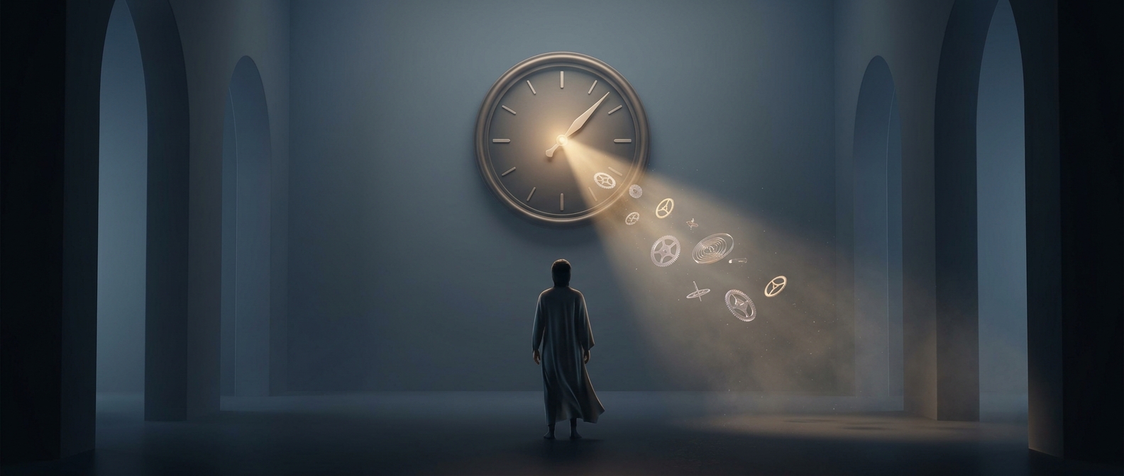 Why the first second on a clock can feel strangely long
