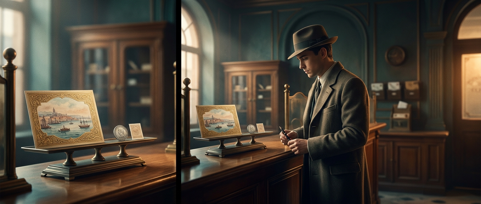 When a postcard cost more than its stamp