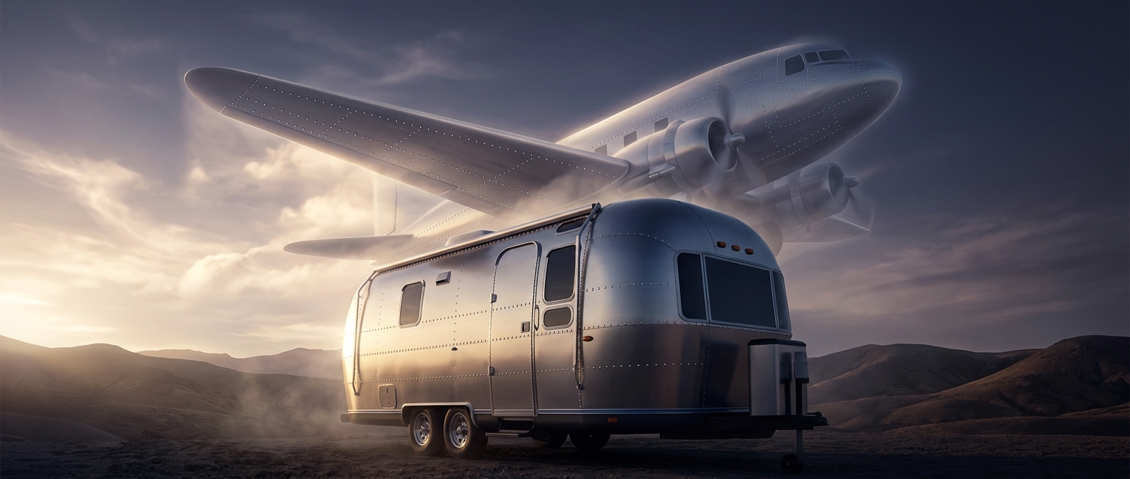 Airstream собирают почти как самолеты