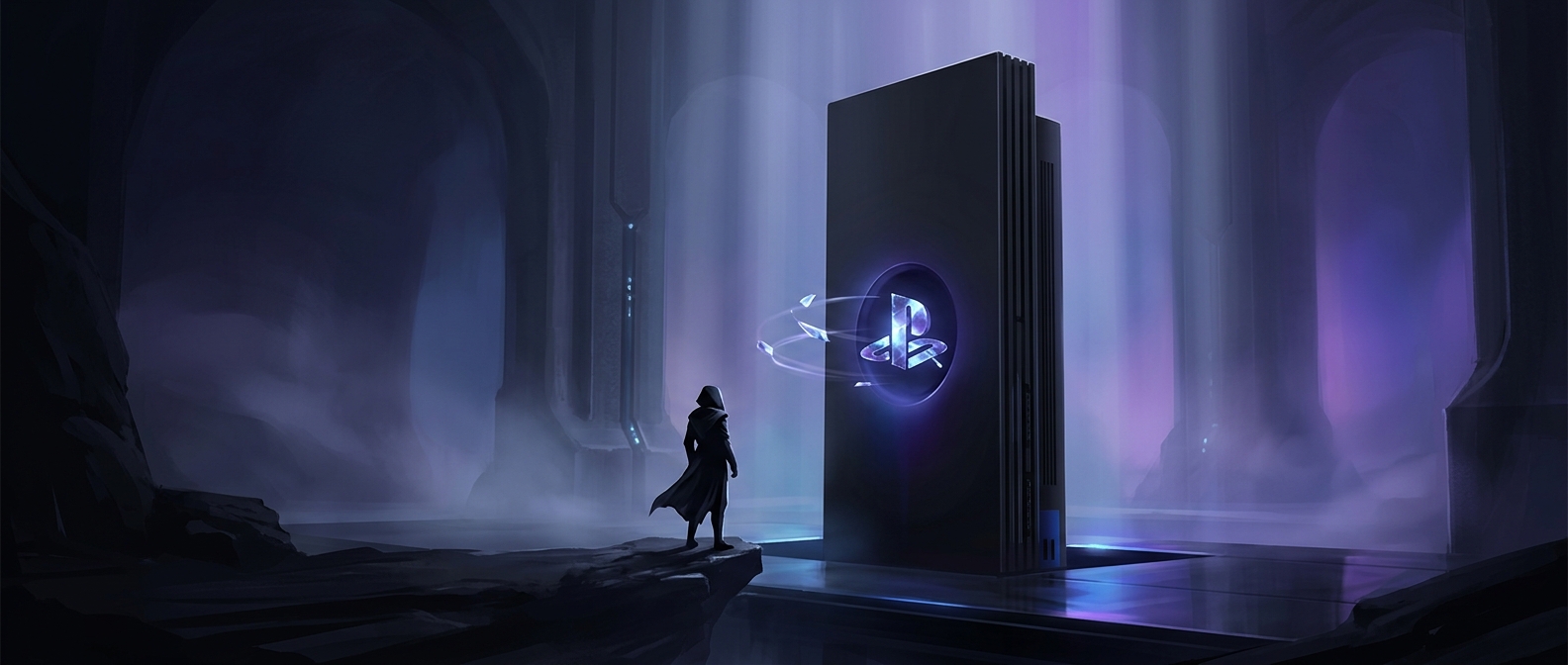The PlayStation 2 logo can change its orientation
