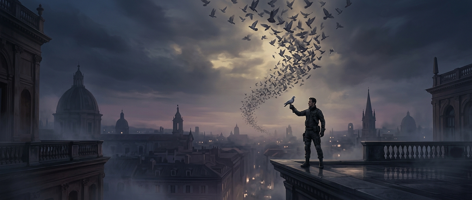 Some film crews hire pigeon wranglers