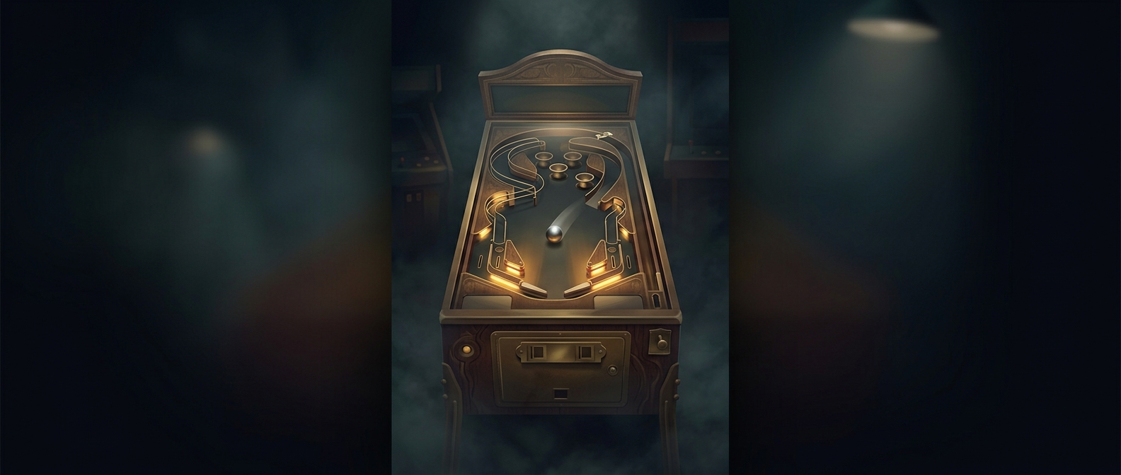 Pinball once had no flippers
