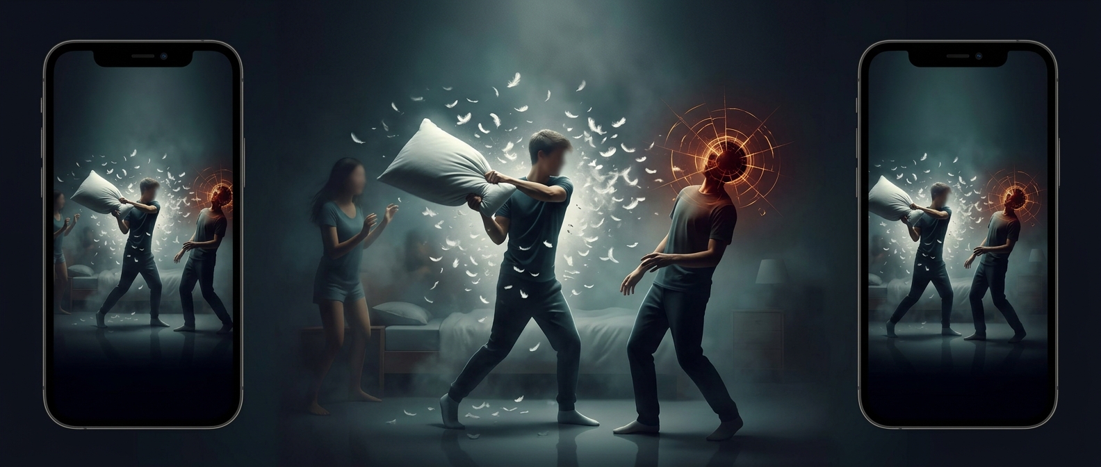 Why pillow fights can cause real concussions