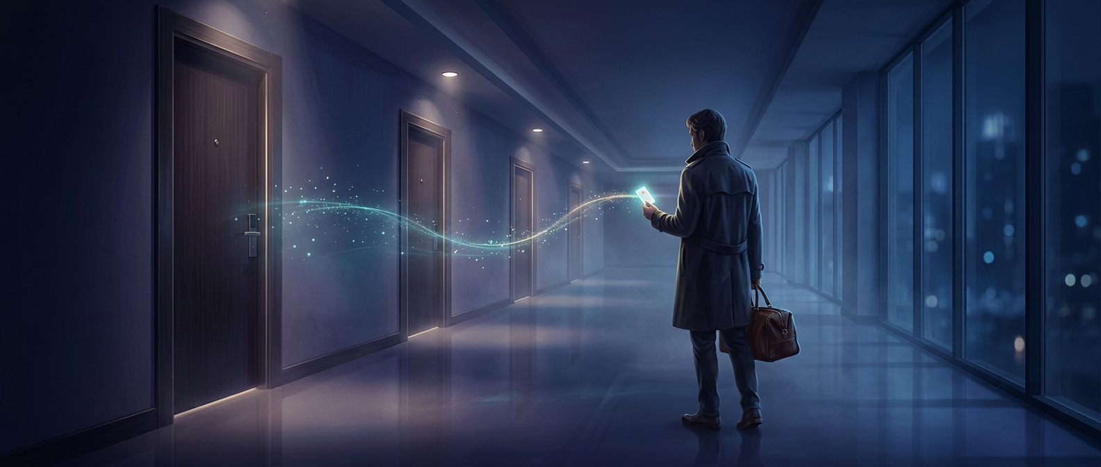 Your hotel key may still work after checkout
