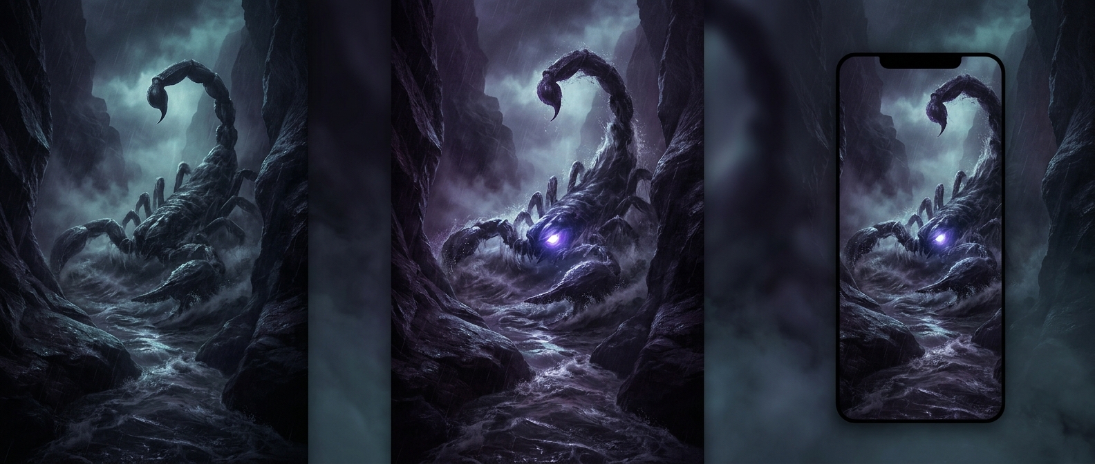 Flash floods accurately mimic sudden Scorpio rage
