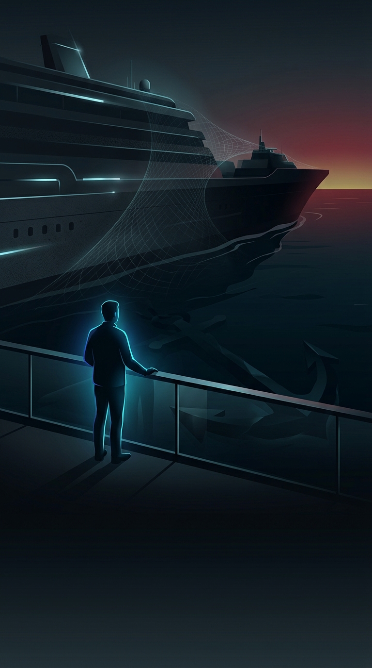 What terrifying legal reality exists if you commit a serious crime while on a cruise ship in international waters?
