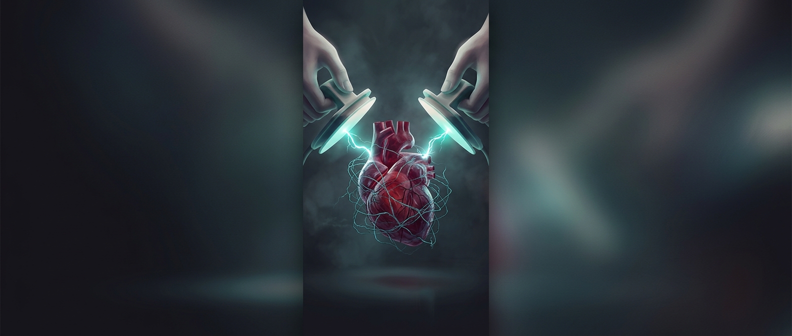 Defibrillators don't restart a flatlined heart