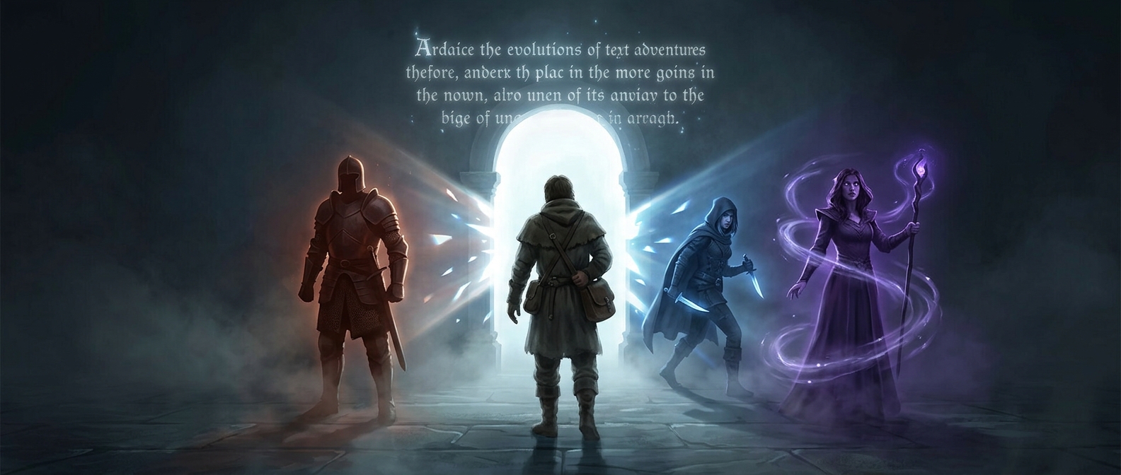 Text adventures established modern gaming class roles