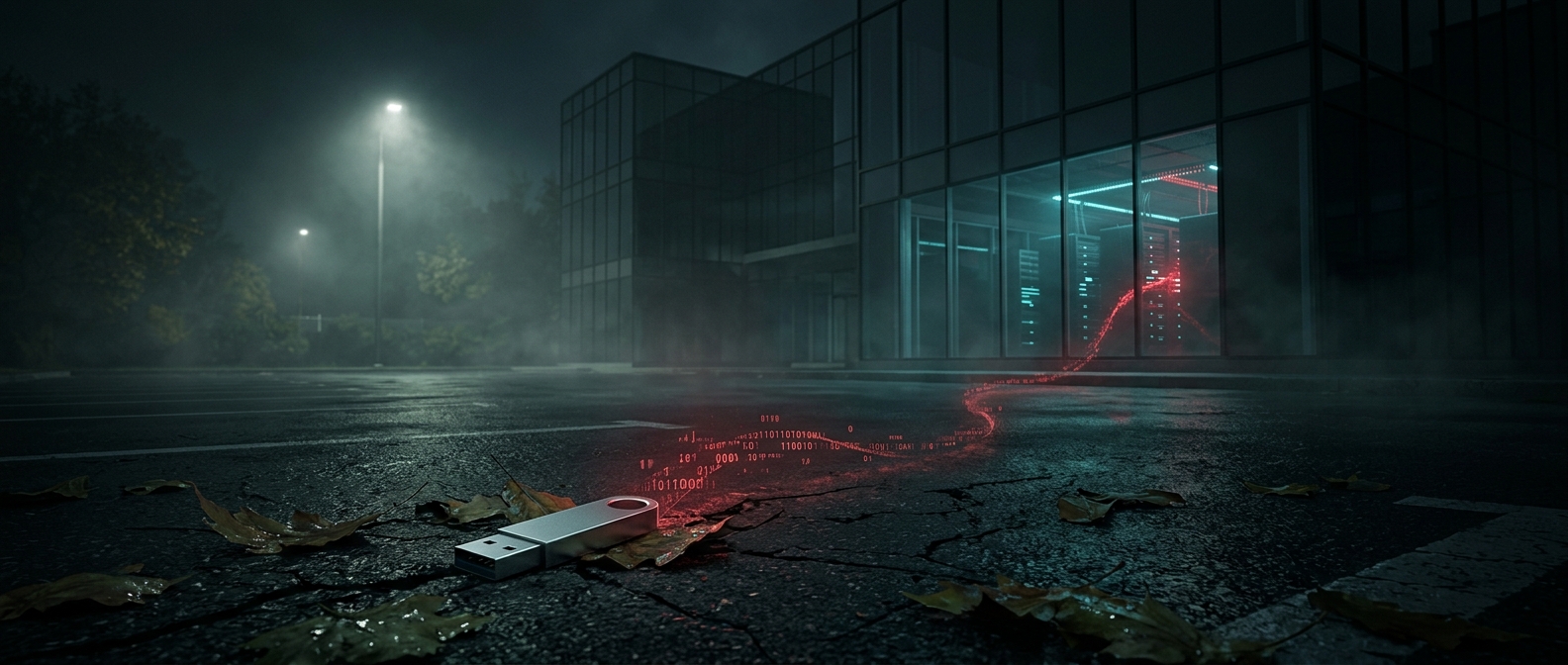The USB drive trap that defeats secure networks