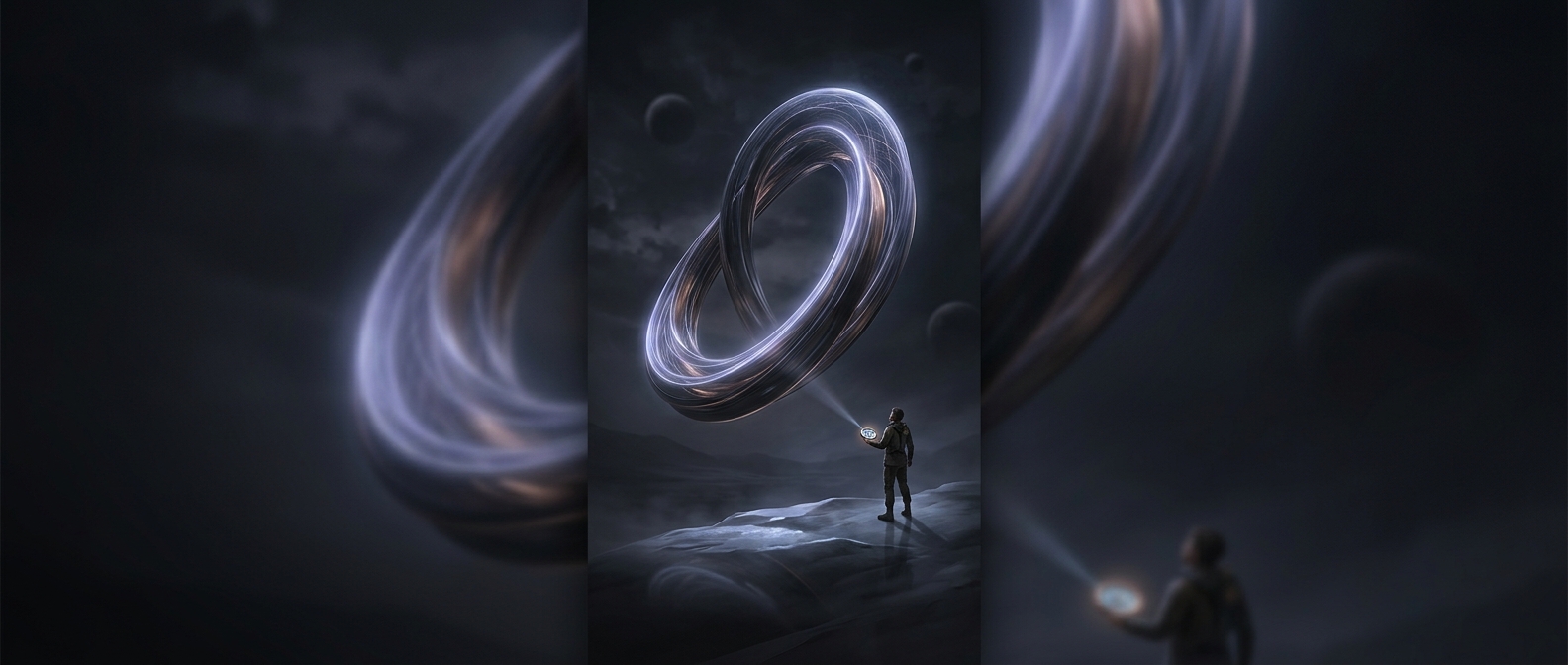 Magnetic fields loop continuously without ever ending