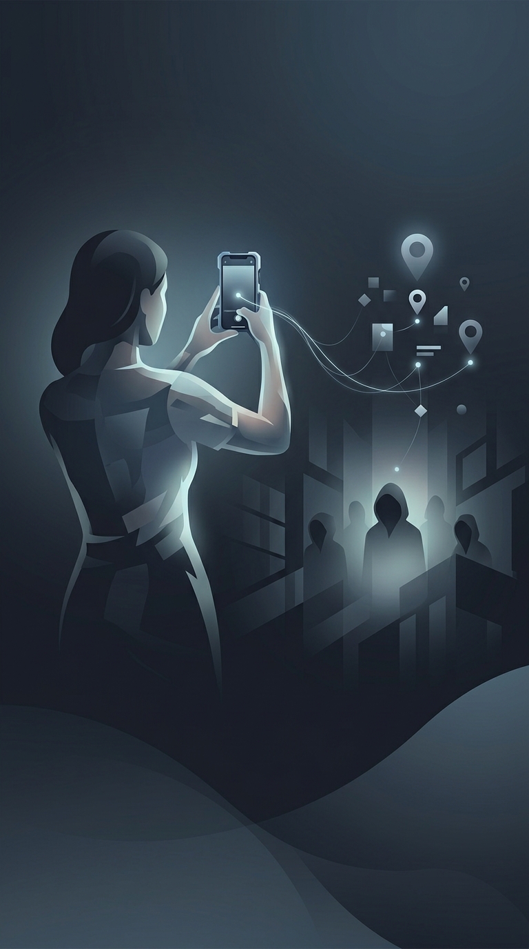 What seemingly harmless piece of metadata hidden in your smartphone photos is most commonly used by digital stalkers?