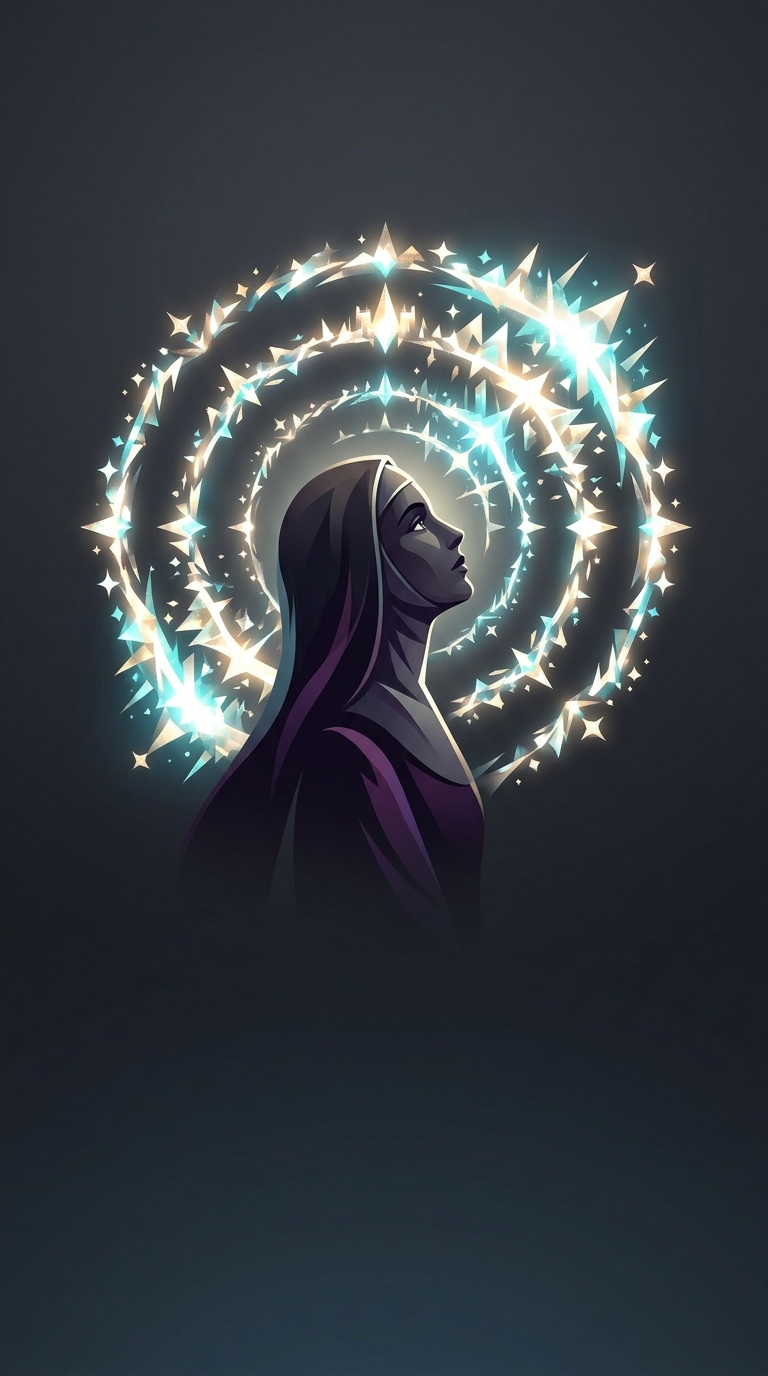 Hildegard of Bingen was a twelfth-century German abbess who became legendary for her profound religious visions, which she claimed were direct, dazzling messages sent straight from God.