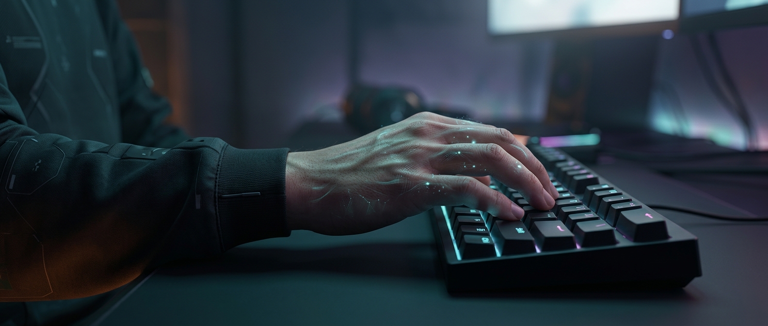 Why gamers keep a claw-shaped hand at rest