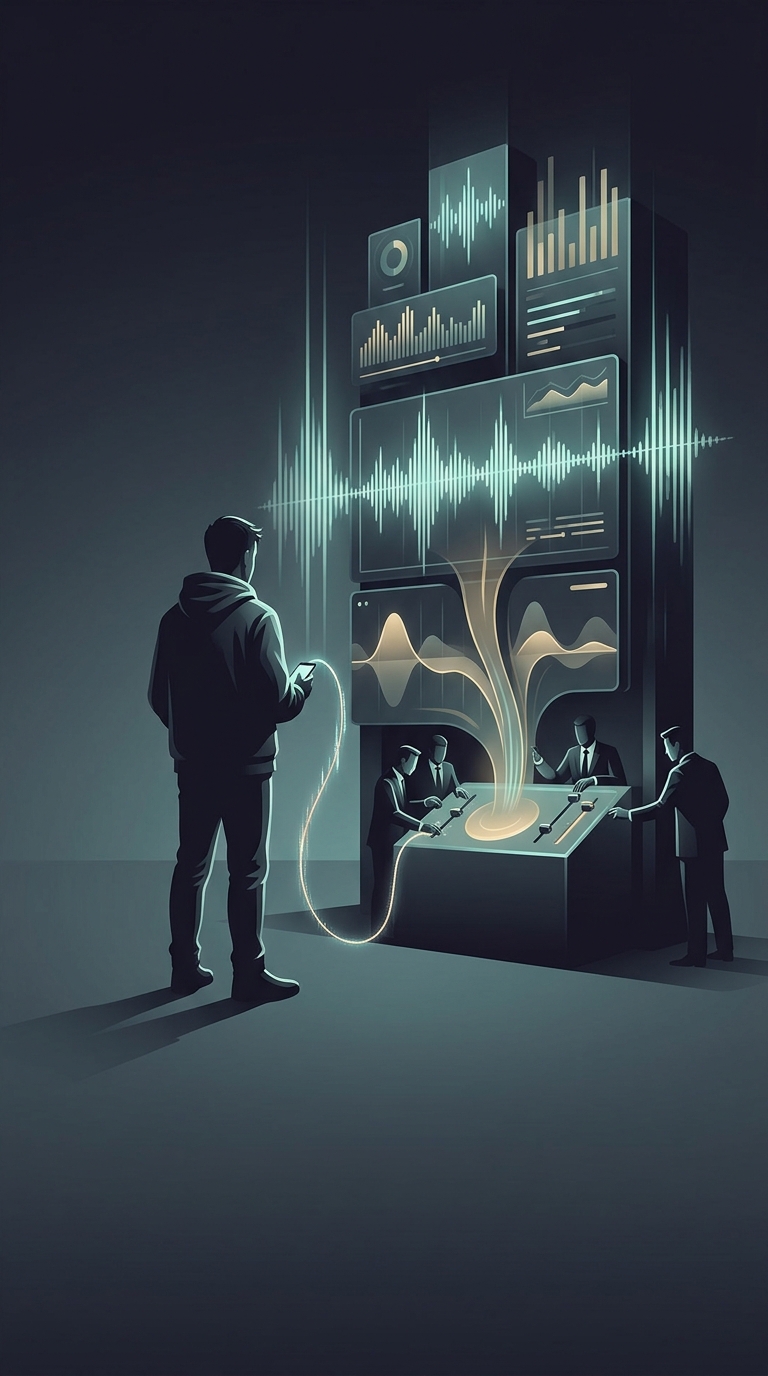 Why do record labels desperately pay to get their artists into focus or study playlists on streaming apps?