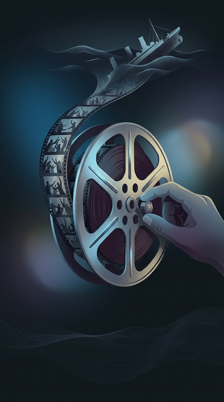 How long did it take for Hollywood to release the very first dramatic movie about the sinking of the Titanic?