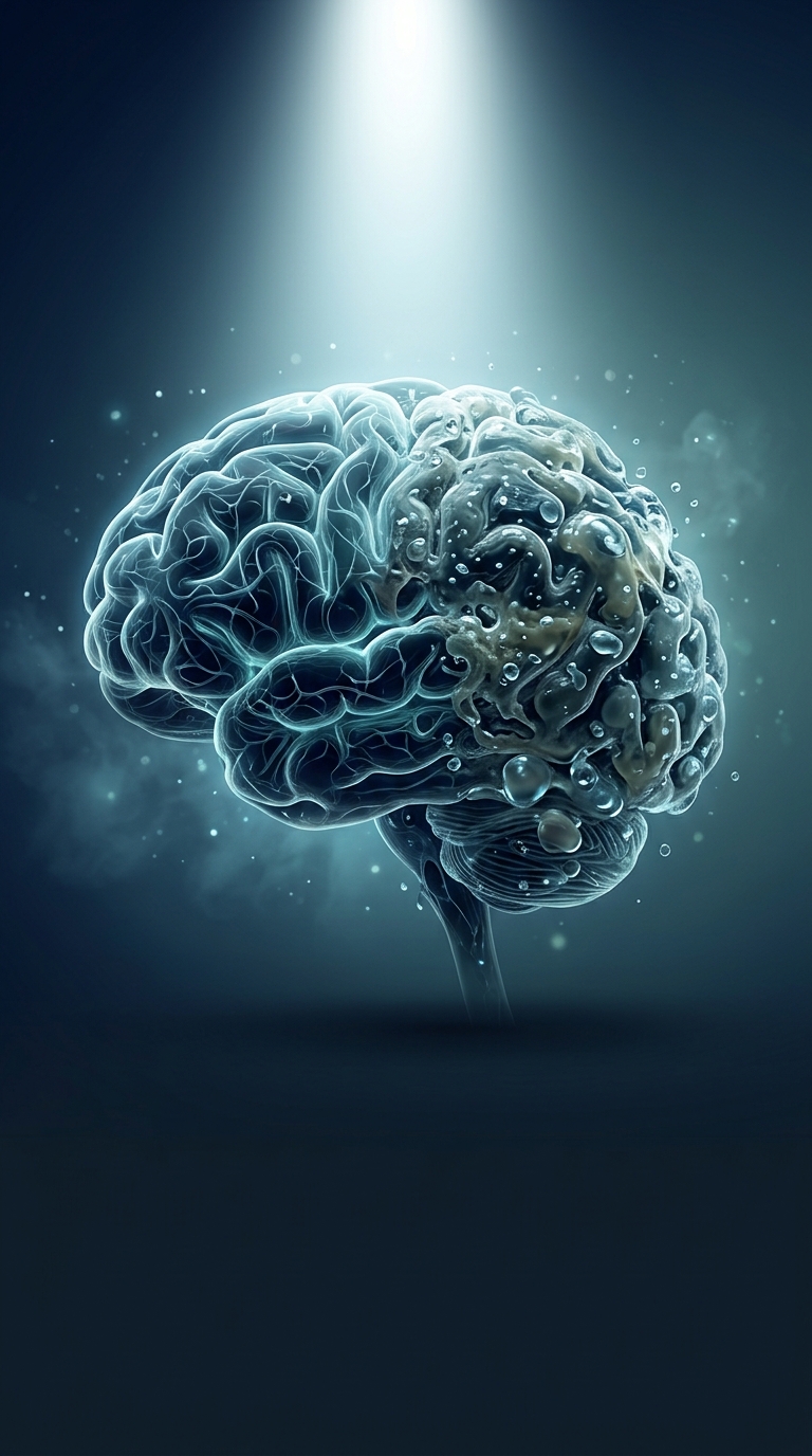 We think of the brain as a highly advanced biological supercomputer. What is it actually mostly made of?