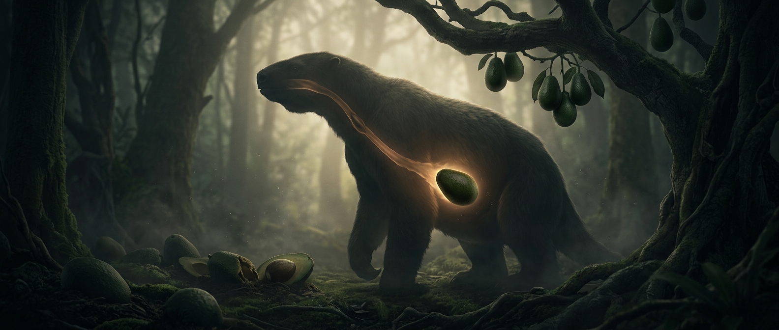 Avocados outlived the giant animals that spread their seeds