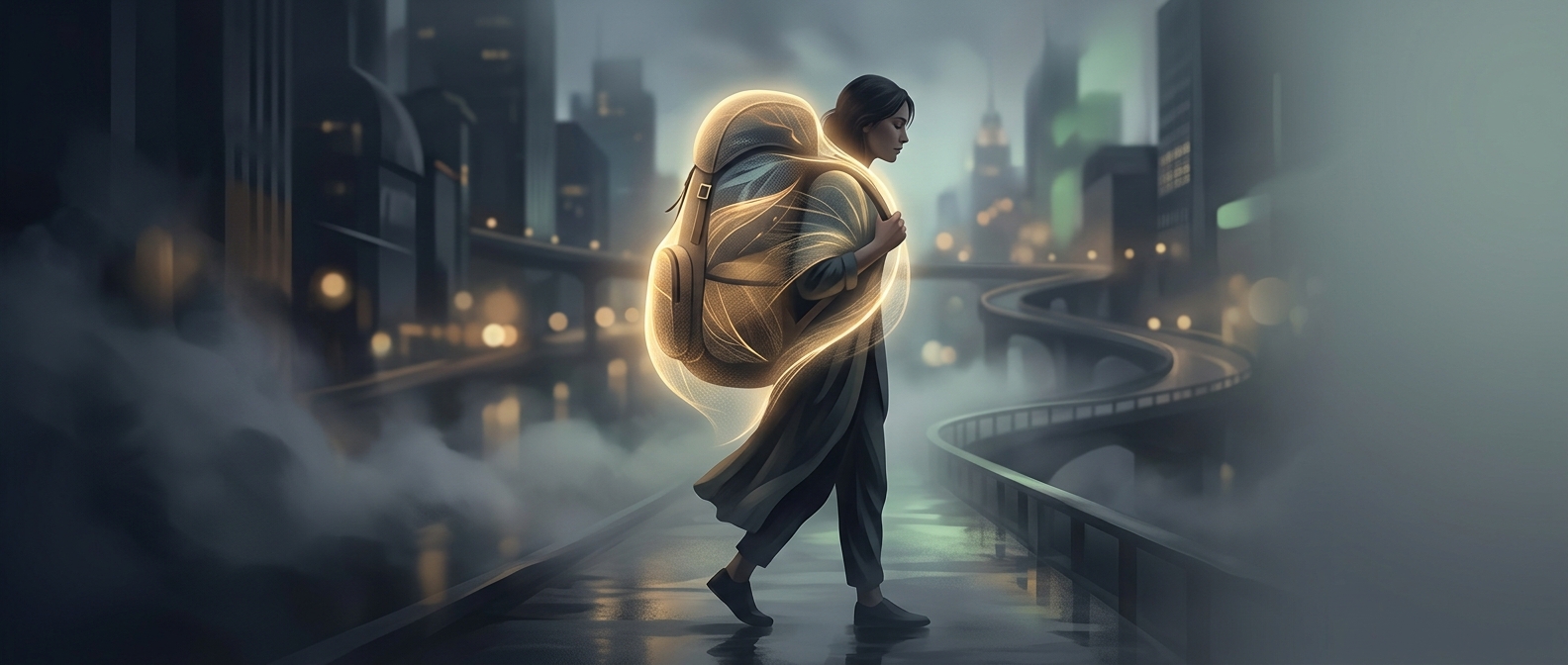 Why your backpack feels like an adult security blanket