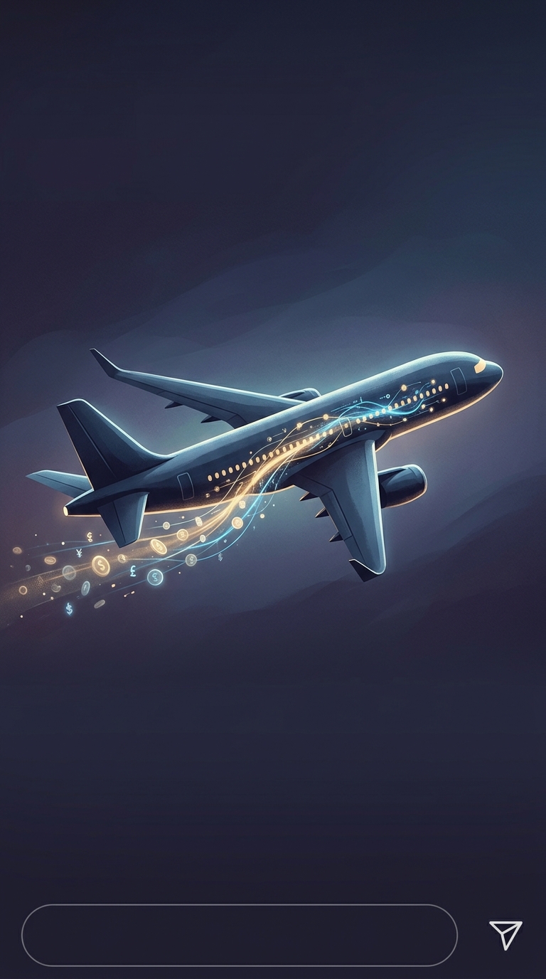 How do major commercial airlines actually generate the vast majority of their multi-billion dollar profits today?