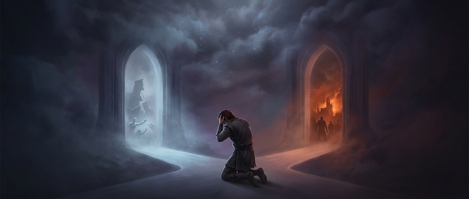 Why story games make fictional choices feel real