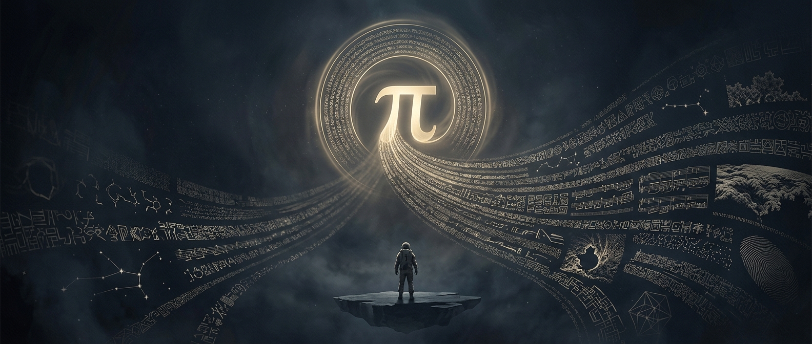 Could your phone number be hidden in pi