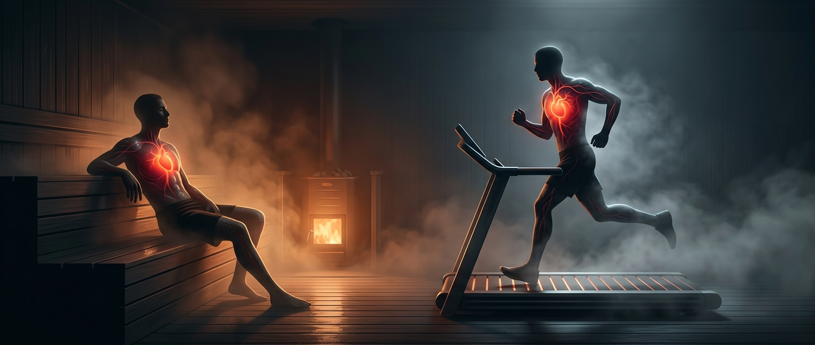 Why a sauna sends your heart rate soaring