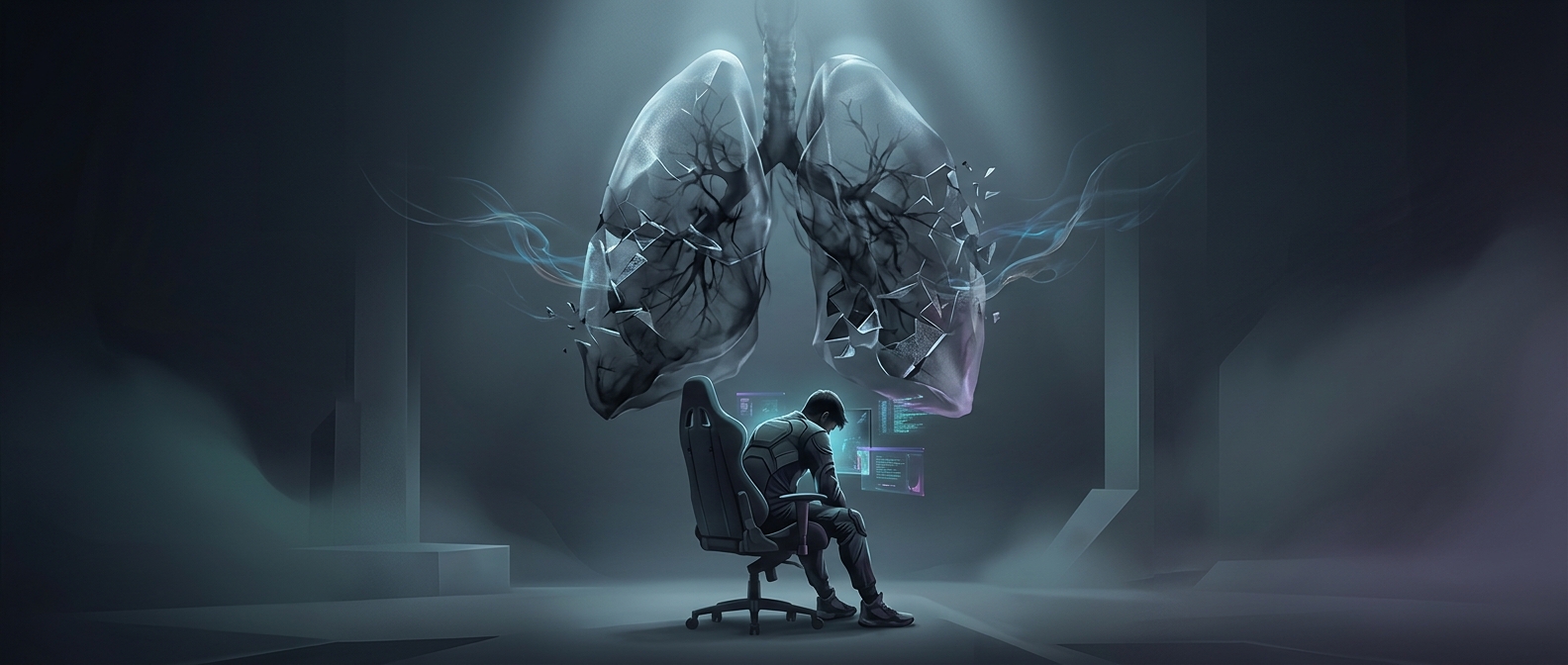 How esports players can end up with collapsed lungs
