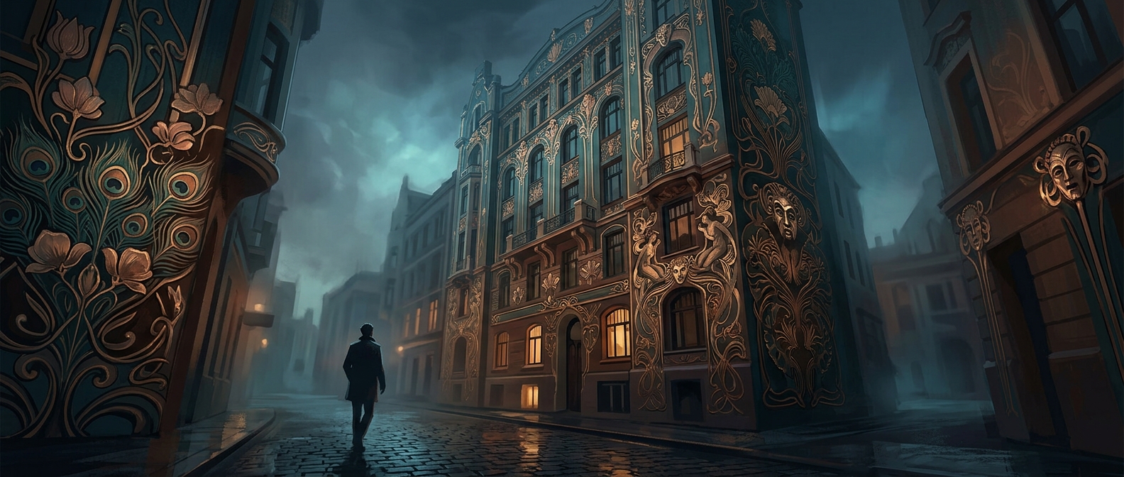 Why Riga’s buildings look like they’re screaming
