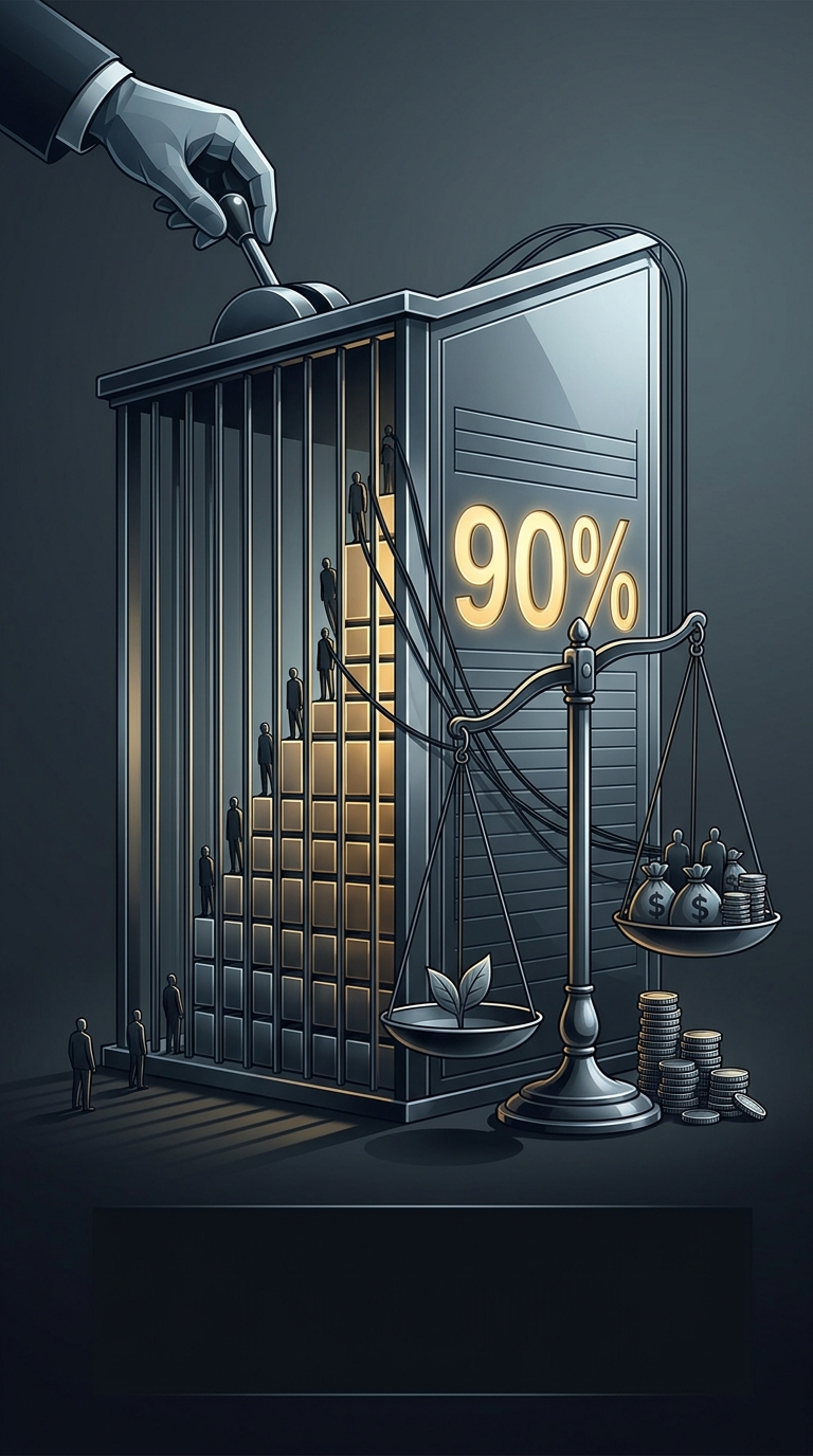 Private prison corporations in the United States frequently include deeply dystopian lockup quotas in their contracts with state governments, legally requiring the state to keep…